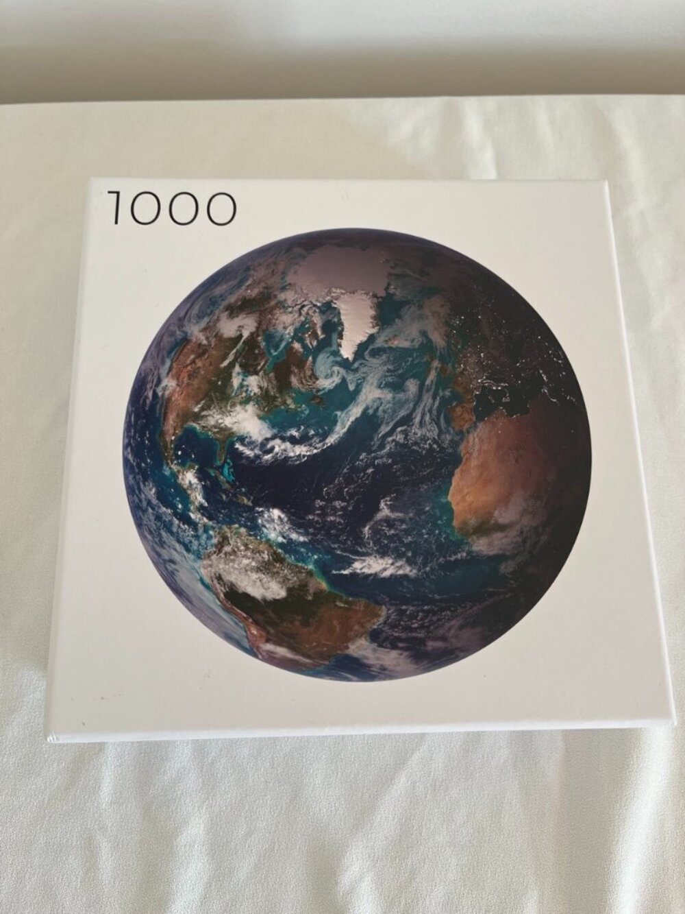 Earth Puzzle 1000 Pieces Blue Kazoo New